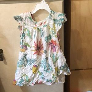 Toddler girl floral dress